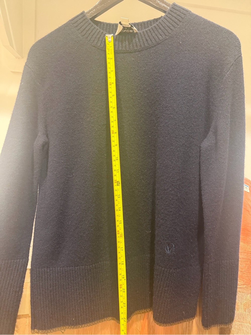 Vince Navy Crewneck Sweater - Picture 8 of 9